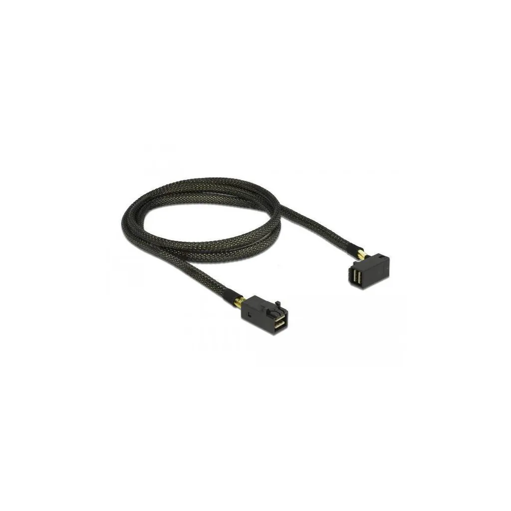 Delock Cavo Mini SAS HD (SFF-8643) Angolato - 1m SAS 12Gb/s Alta Qualità
