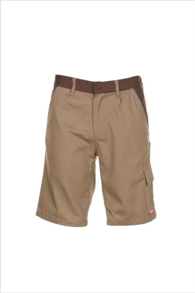 Planam Shorts Highline Gr. 4XL khaki/braun/zink Produktbild 