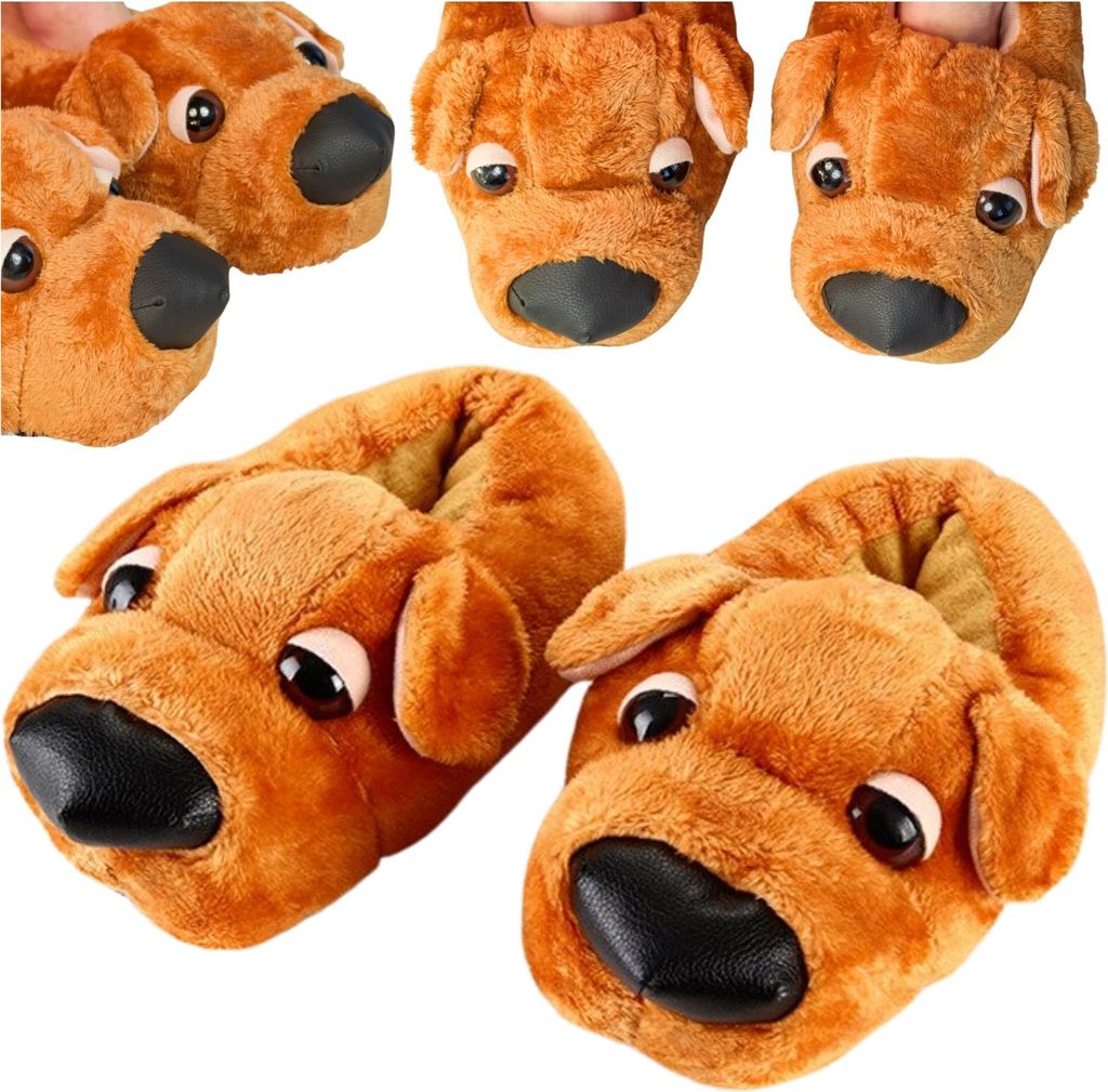 Zolta Pantofole di peluche - Pantofole da donna con animali Immagine del prodotto 