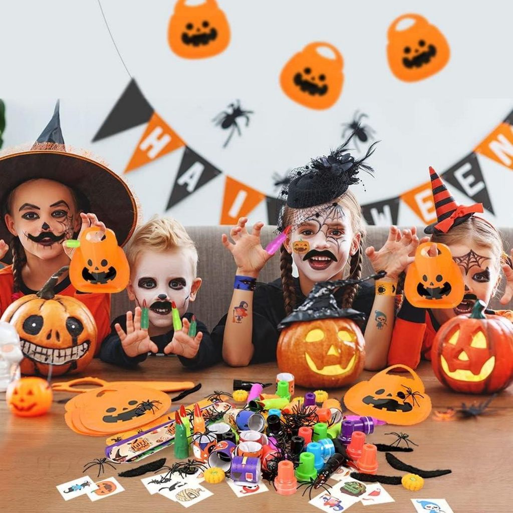 Produktbild von GoldRock Halloween Deko LED Leuchtende Ringe, 30 Stück Led