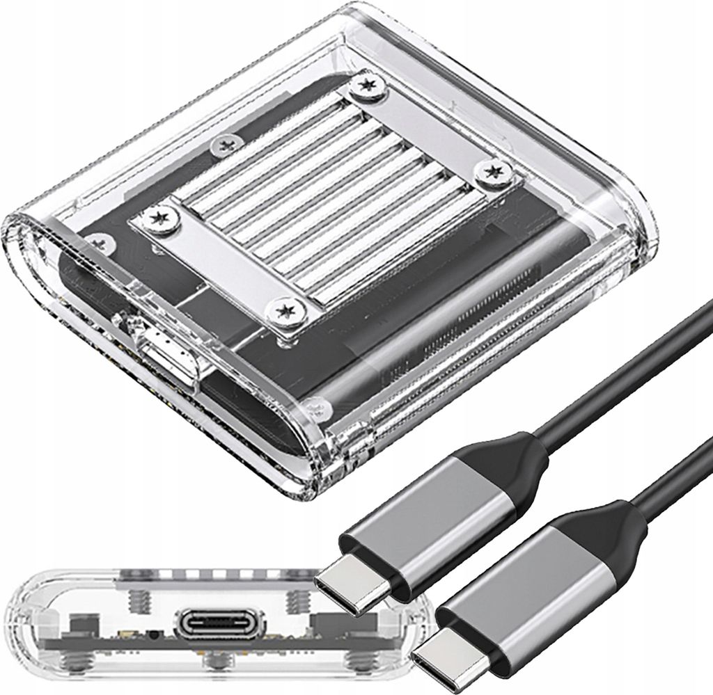 Orico M.2 NVMe SSD-Gehäuse USB-C 3.2 10Gb/s, bis 2TB, , Plug-and-Play, Originalverpackung, neue Hochgeschwindigkeits-Speicherlösung, kompatibel m...