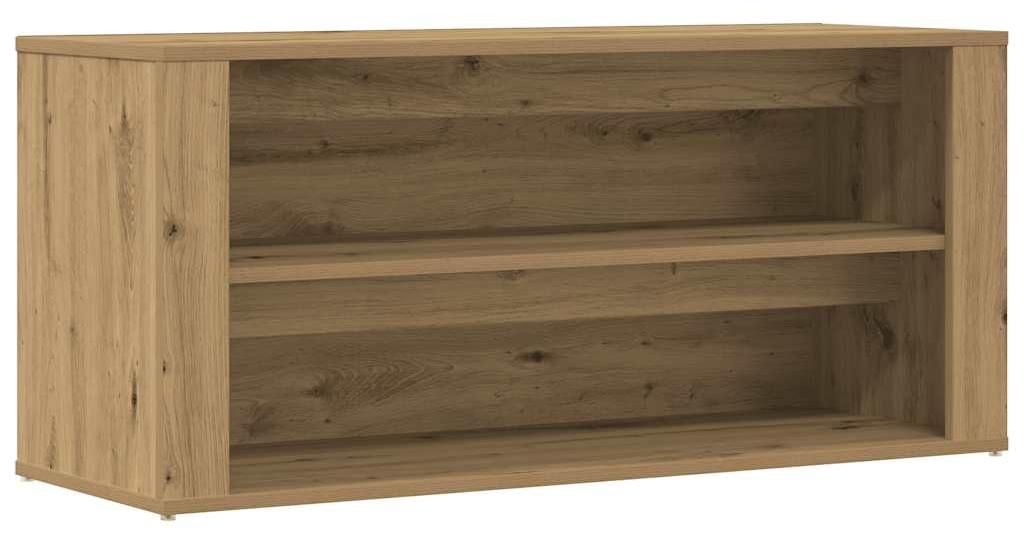 vidaXL Lavice na boty Artisan dub 100x35x45 cm Materiál na Obrázek produktu 
