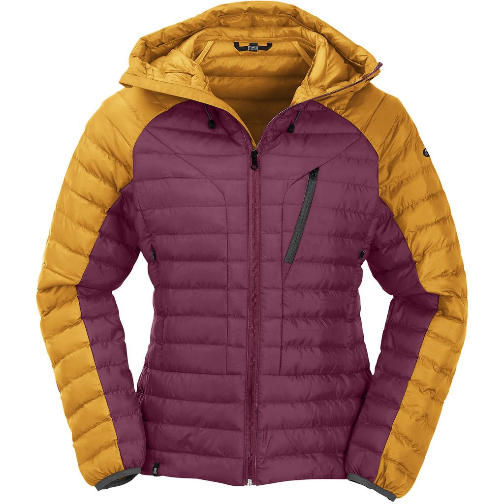 MAUL Annaberg - Steppjacke + Kapuze lila/grau lila/grau 42
