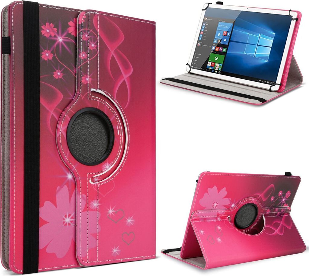 Tablet Hülle für Samsung Galaxy Tab A9+/ A9 Plus Tasche Schutzhülle 360° Drehbar, Farbe:Motiv 24