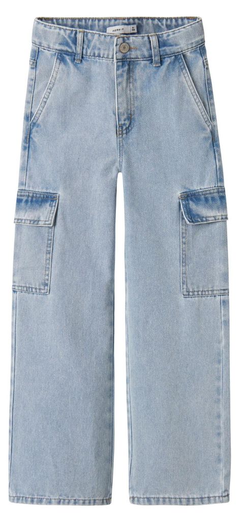 NAME IT Girl Cargojeans Wide Fit Produktbild 