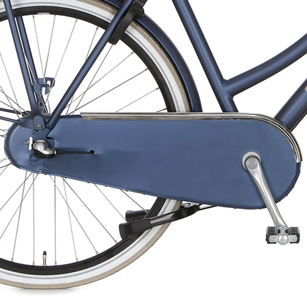 Protège-chaîne Cortina U4 bleu mat pour vélo de ville à 3 vitesses