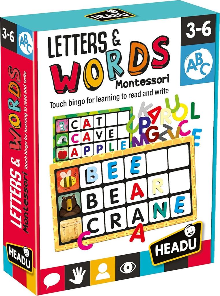 Bingospiel - Wrter und Buchstaben 20980