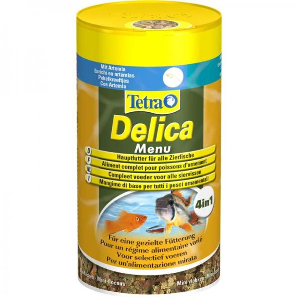 Tetra - Zusatzfutter für Fische, Delica Menü, 100 ml Produktbild 