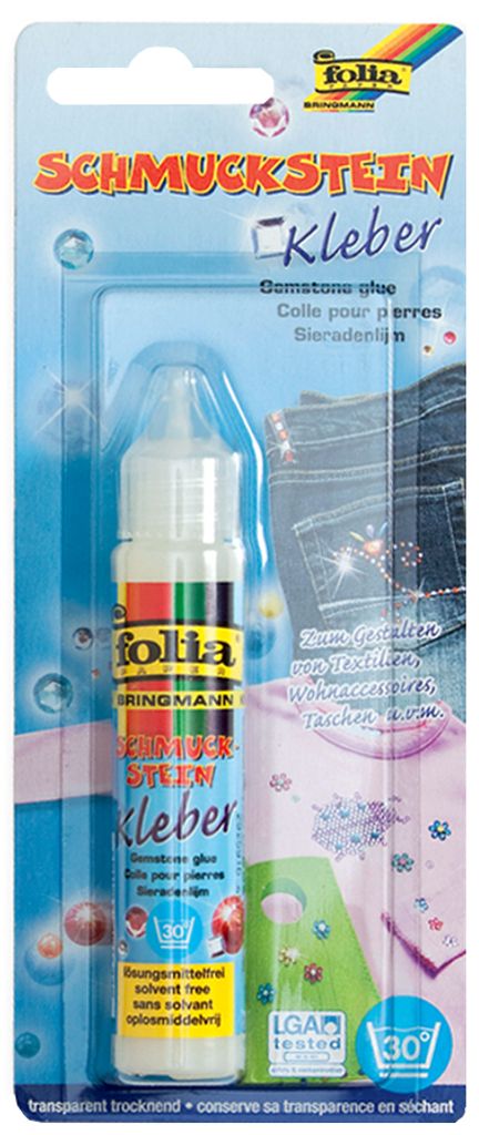 folia Schmucksteinkleber transparent 30 g Produktbild 