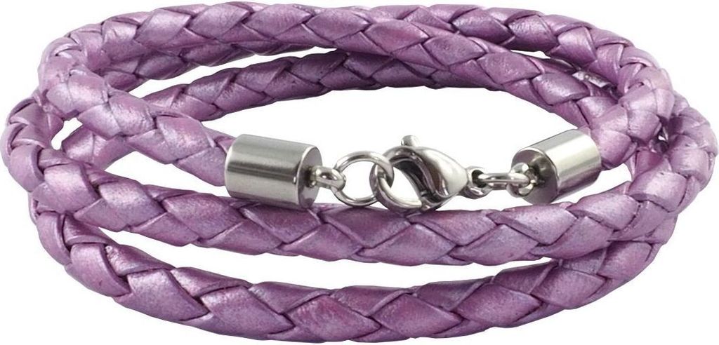 König Design Lederkette Lederband Leder-Armband 4 mm Herren Produktbild 