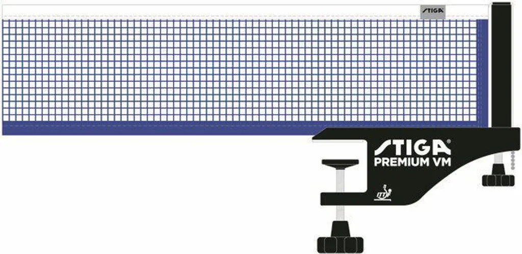 Filet ping-pong robuste anti-affaissement Stiga Premium VM ITTF