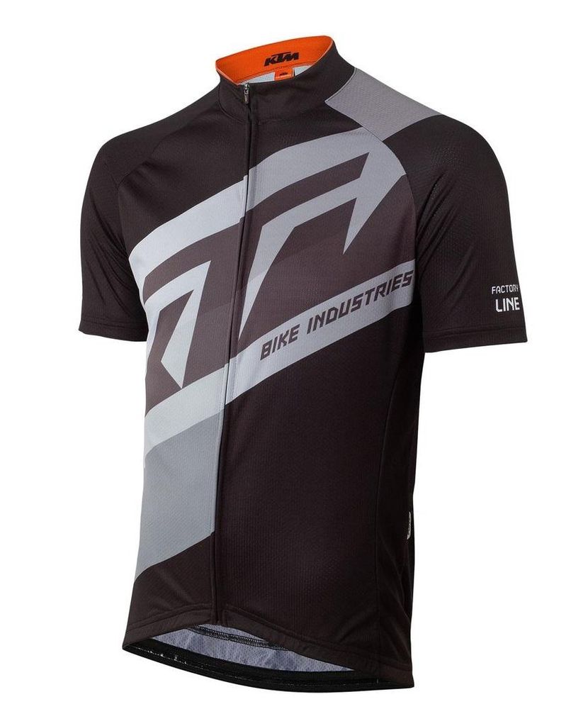 KTM Trikot / Renntrikot kurzarm Factory Line black/grey Produktbild 