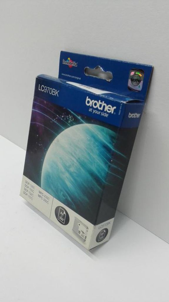 Brother LC970BK, Schwarz, Tinte auf Pigmentbasis, 1 Produktbild 