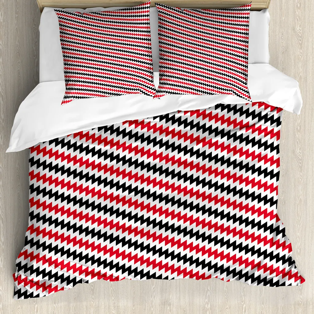 Copripiumino Chevron ABAKUHAUS 200x200 - Qualità Hotel per la Casa