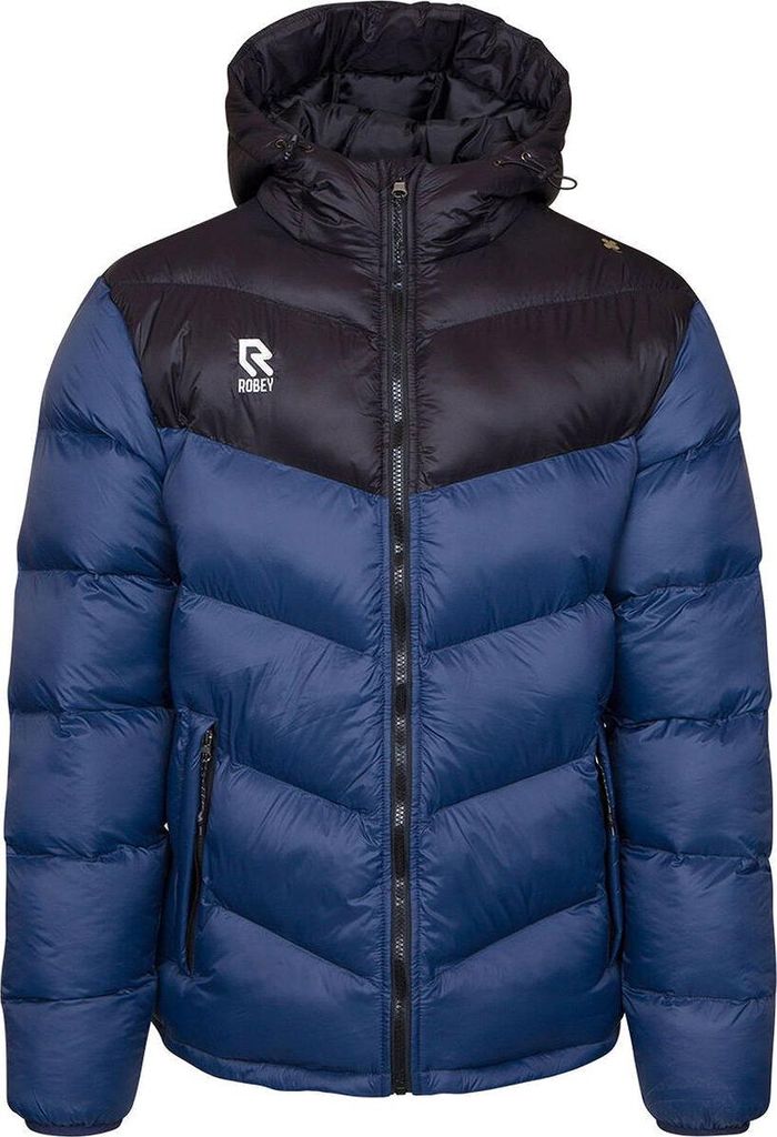 Robey Performance Coachjacke Kinder - Marine / Schwarz | Größe: 140