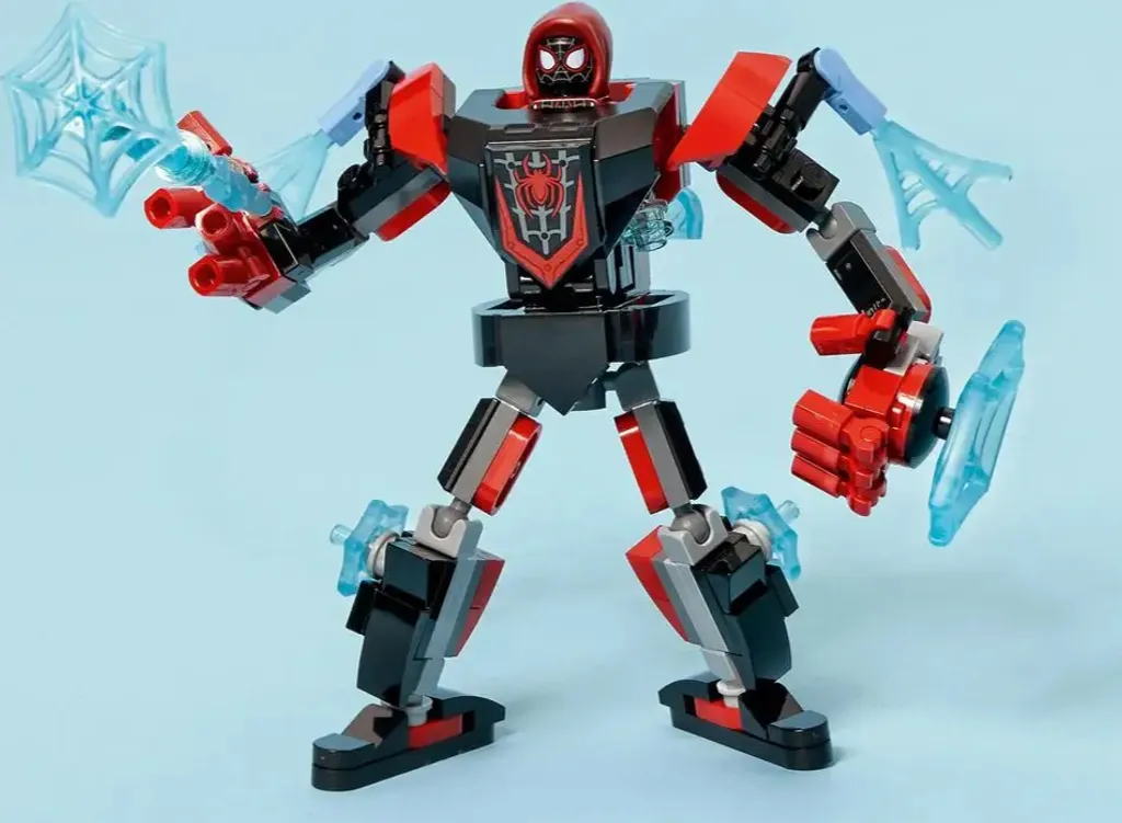 LEGO Marvel Super Heroes 76171 Le Mech de Miles Morales figurine articulée