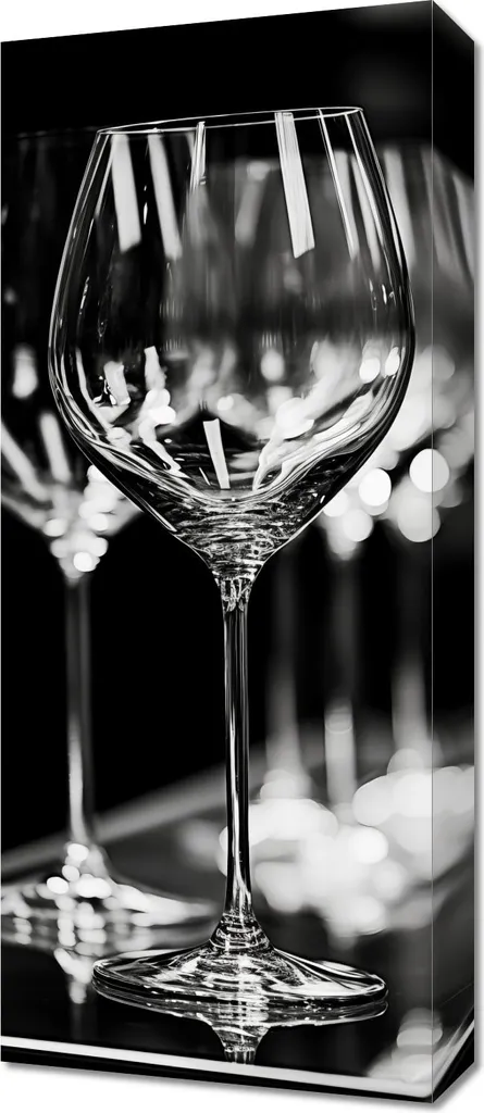 Quadro 30x70 cm Vetro e Riflessi: Eleganza Moderna per Arredo Casa