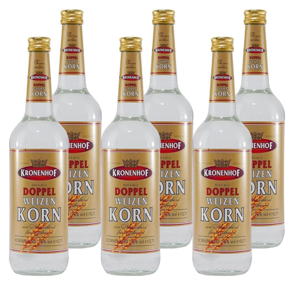 Kronenhof Doppel-Weizenkorn (6 x 0,7L) Produktbild 