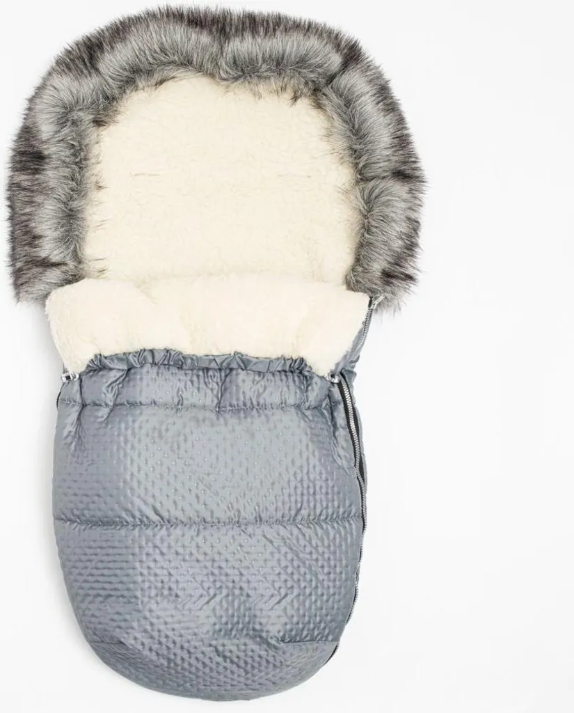 Portez bébé au chaud cet hiver avec le sling New Baby Lux Wool Graphite