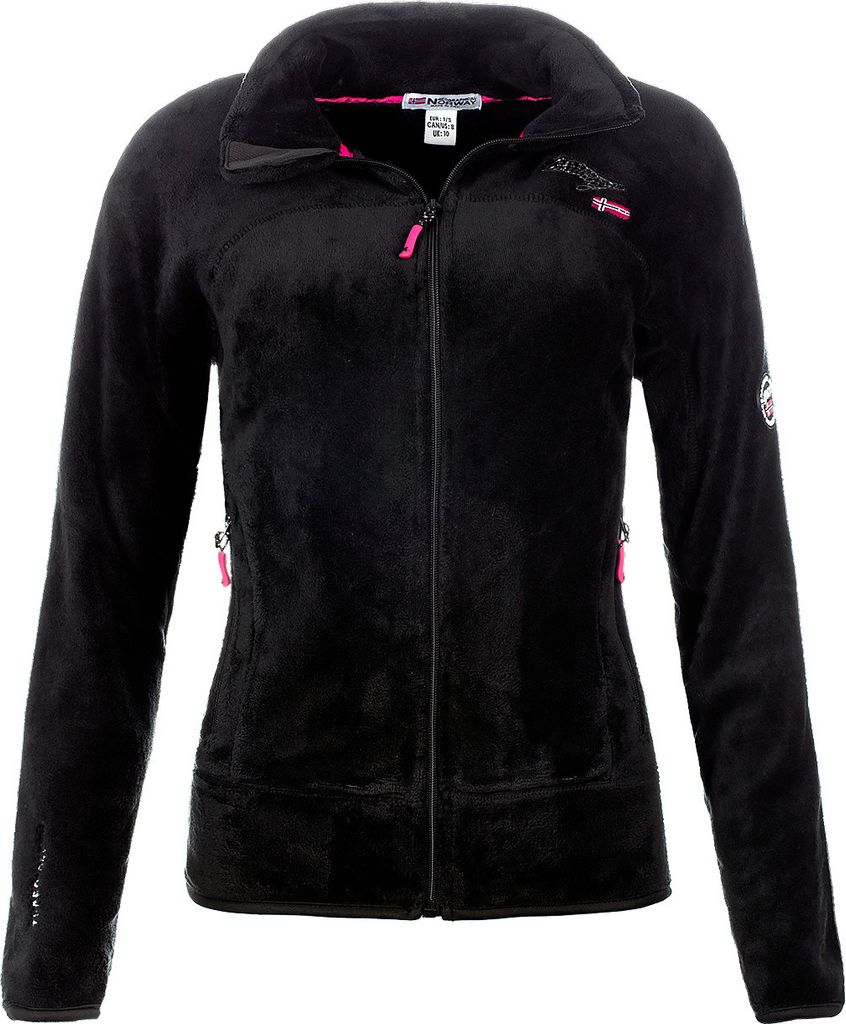 Geographical Norway Damen Fleecejacke Upaline Black L