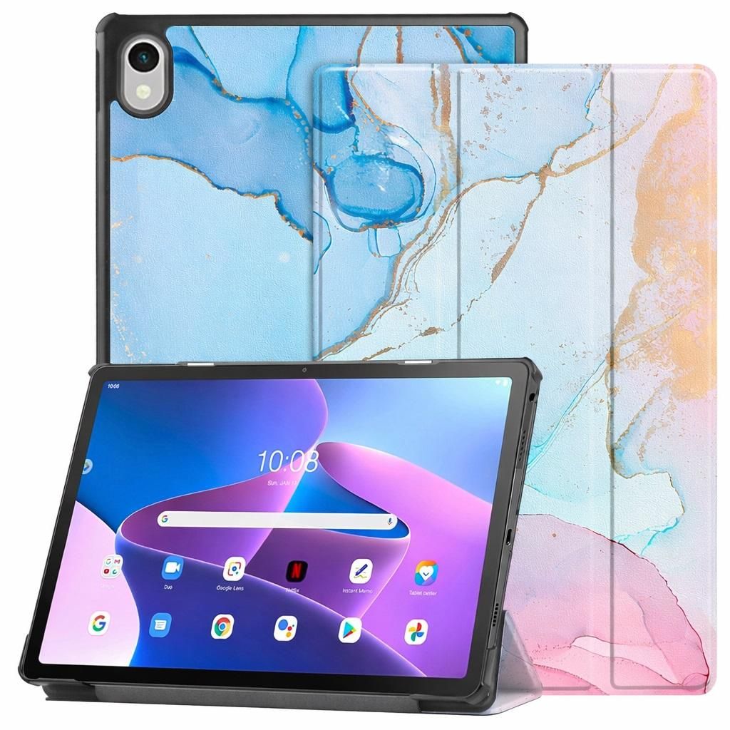 Schutzhülle Case Cover für Samsung Galaxy Tab S11 11" 2025 SM-X736/SM-X730 Smart Cover Magnet Standfunktion Klapphülle Tablet Tasche BLAU/ROSA M...