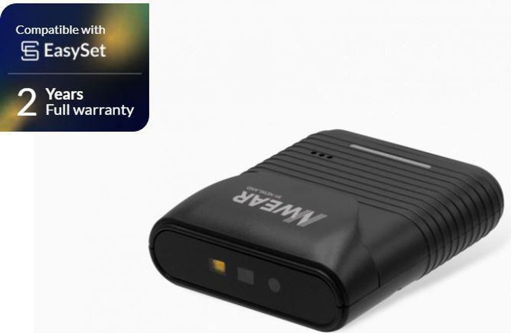 Newland Nwear - Handheld-2D-Scanner BT 5.0 mit Cross-Laser-Targeting, WD2-BS50-SR