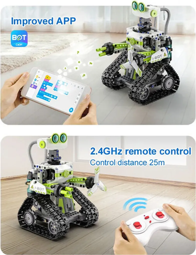 Robot intelligent programmable CaDA C83001W avec contrôle par application - 19