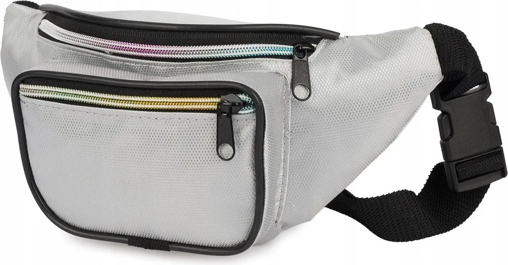 Marsupio Unisex Argento Impermeabile | Stile Classico e Materiali Top