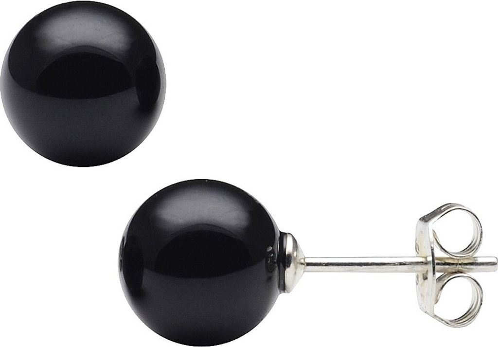 Ohrstecker-mit-Onyx-8mm-925-Silber