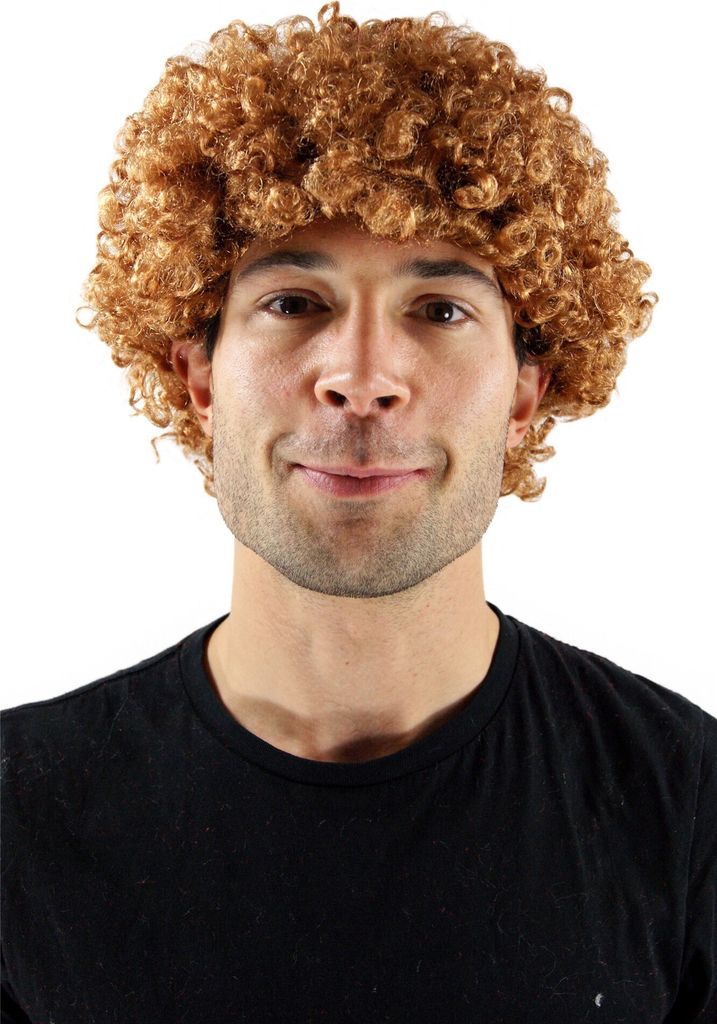 WIG ME UP Krause Kurzhaarperücke, brünett, PW0186-P36 Produktbild 