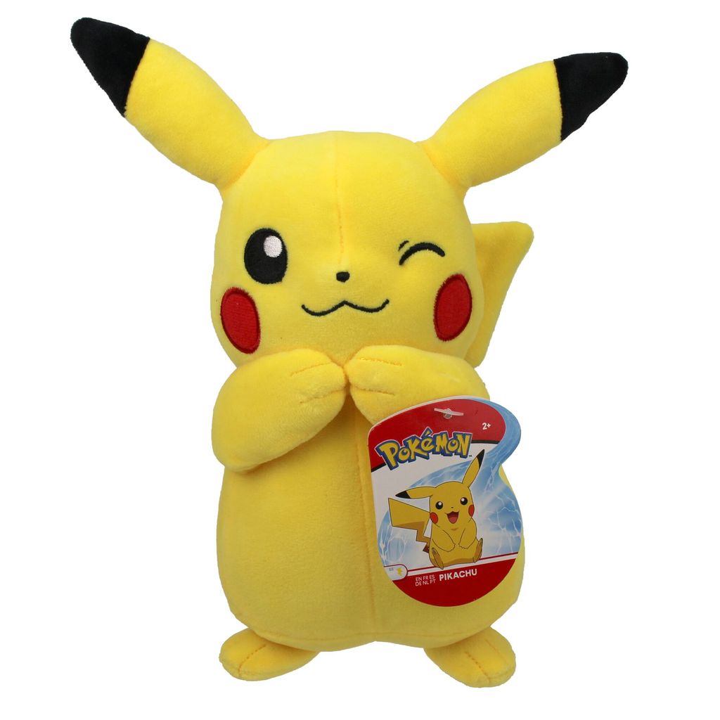20cm Pokemon Plüschfigur Wave 9 Kuscheltier Stofftier Pikachu Glumanda & mehr 