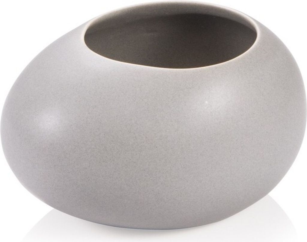 Kleiner Übertopf FANCY HOME Stones, grau Produktbild 