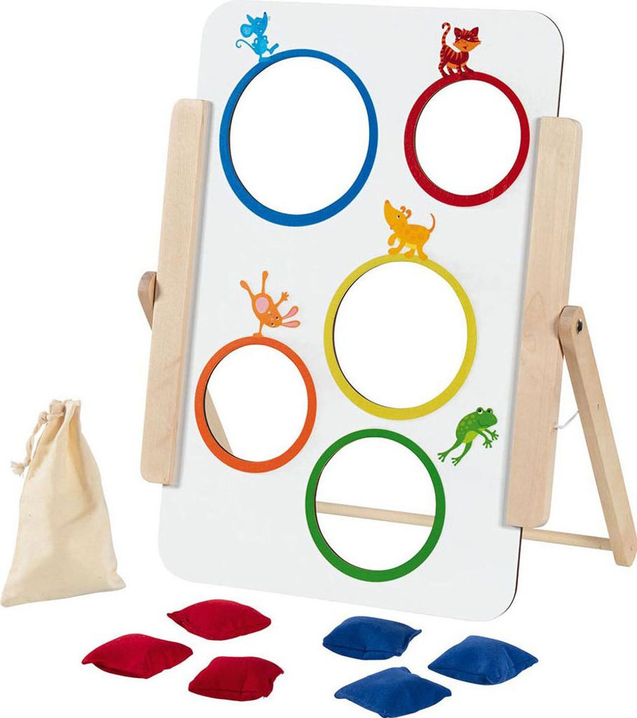 Goki Jeu de Lancer en Bois Sac de Lancer, 8dlg. Image du produit 