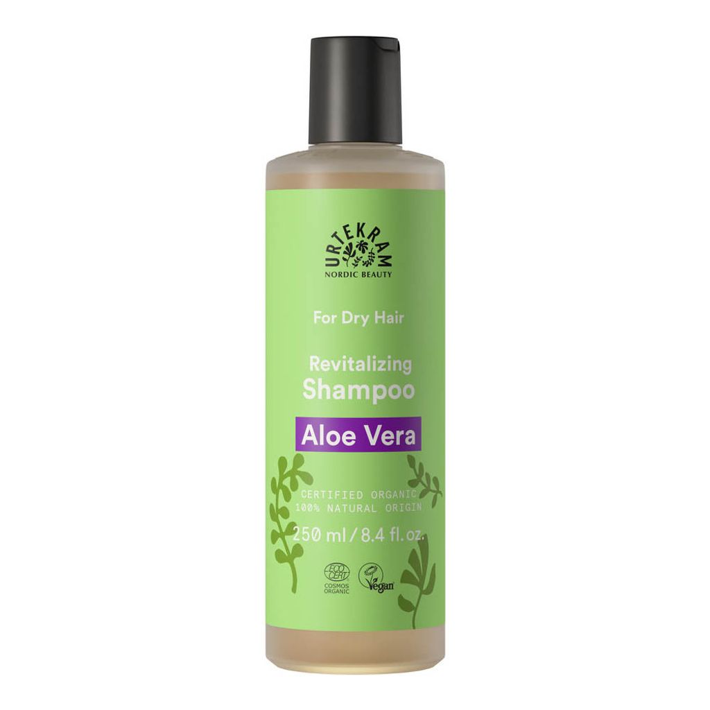 URTEKRAM Revitalisierendes Shampoo MIT ALOE für trockenes Haar 250 ml