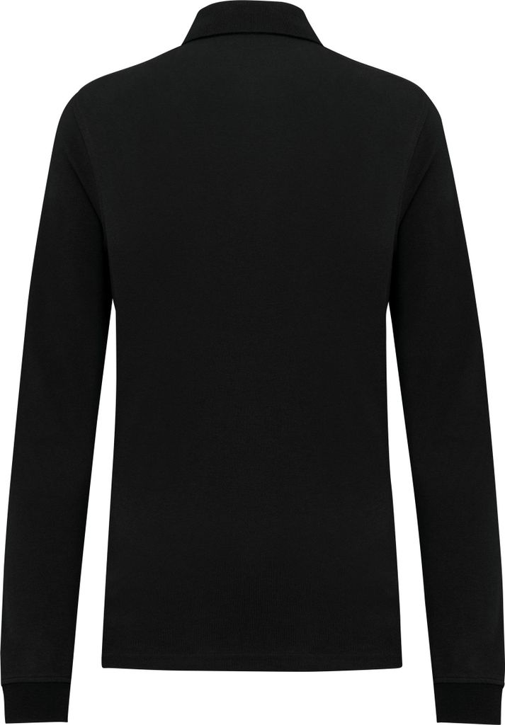 Kariban Damen Piqué-Polohemd lange Ärmel Bio180