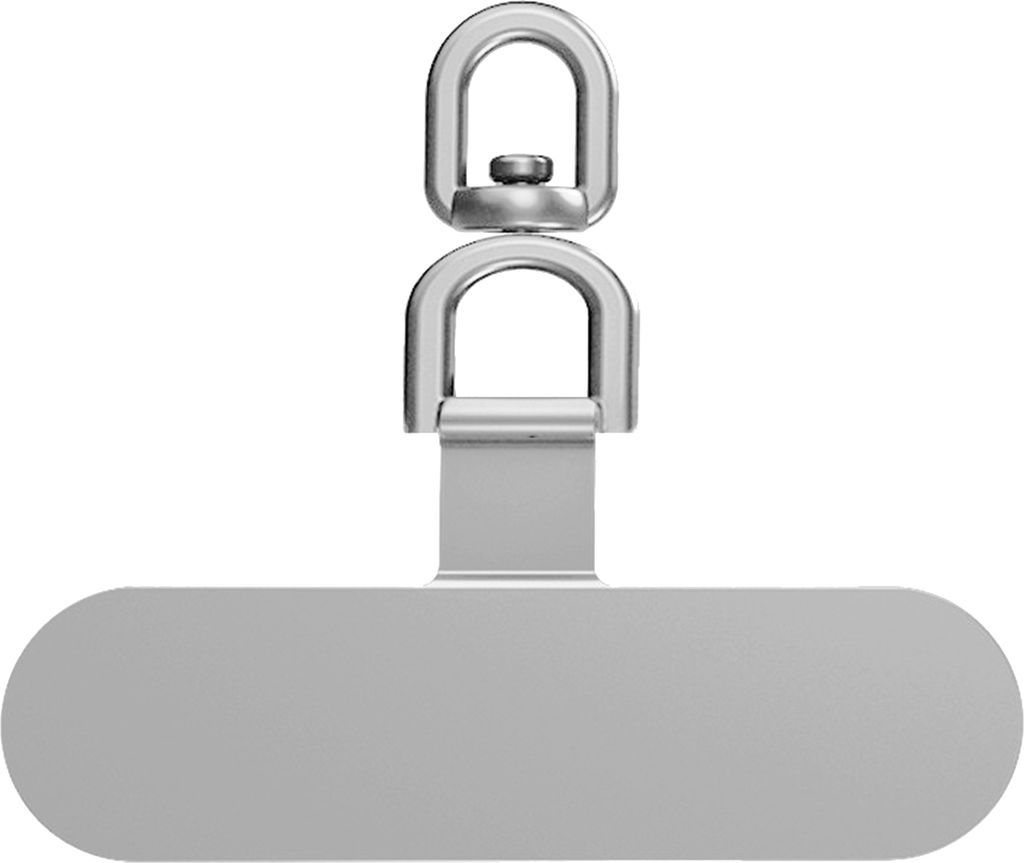 Telefon-Haltepad aus Edelstahl, langlebige Clip-Haltelaschen-Patches für Telefon-Lanyard mit drehbarer Schnalle aus weicher Folie, ultradünnes Ge...