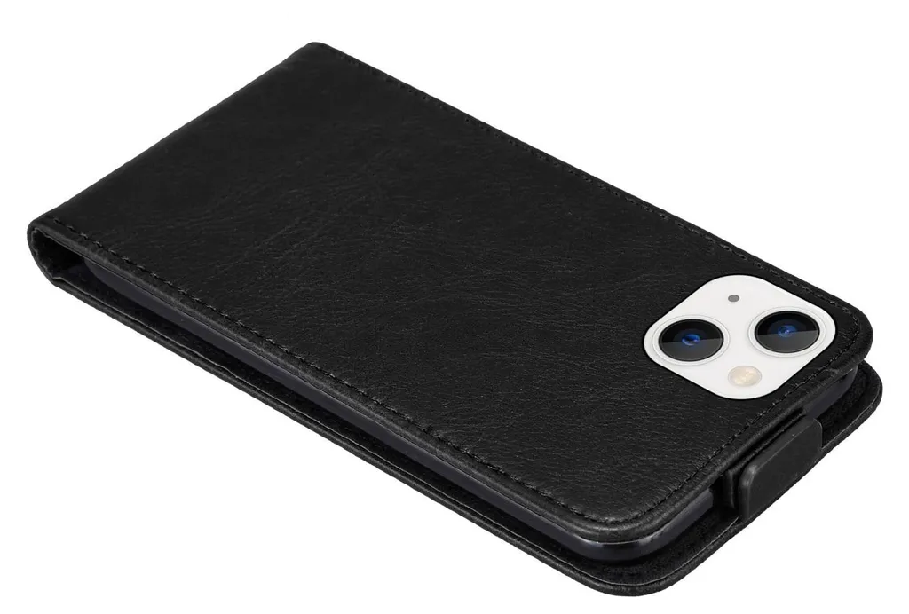 Custodia Flip iPhone 14 PLUS Cadorabo: Robusta Similpelle e Chiusura Safe - 6