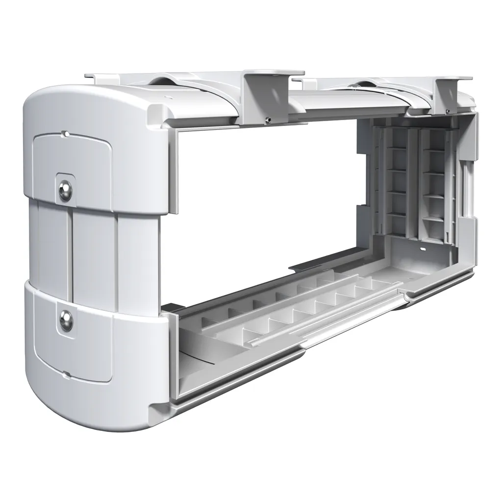 Dataflex Katame Support Unité Centrale Small - Support CPU Compact Blanc - 9