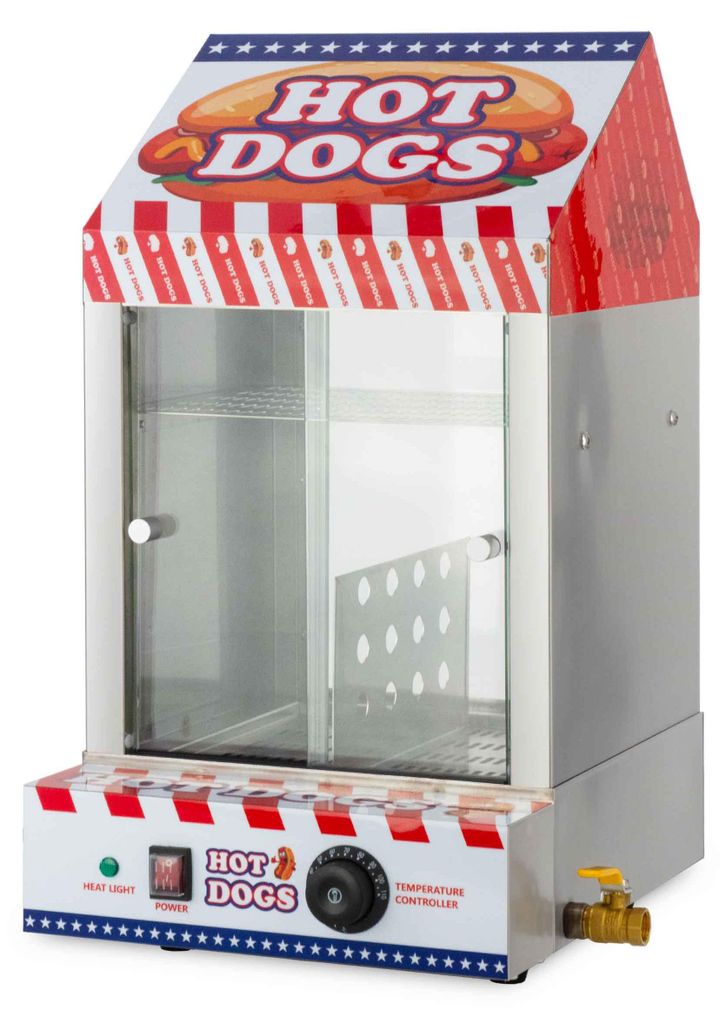 HCB Hotdog-Dampfgarer - 230V - Edelstahl - 6251