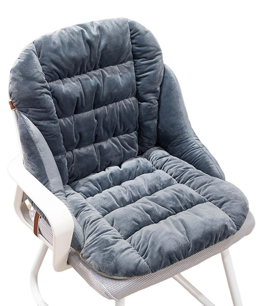 Sitzkissen mit abnehmbarem, waschbarem Bezug, dicker, hochelastischer Füllung, integriertem Design, ergonomischem Stuhlkissen