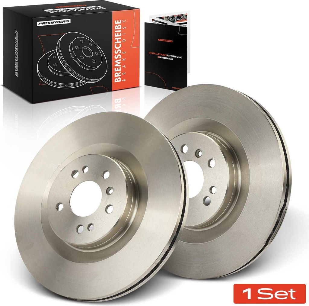 Frankberg 2x Bremsscheiben Vorderachse für Mercedes-Benz GL-Klasse X164 W164 V251 W251 2005-2014
