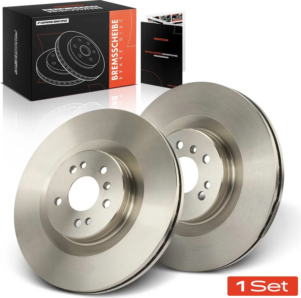 2 Disques de Frein Avant Frankberg pour Mercedes Classe GL X164 W164