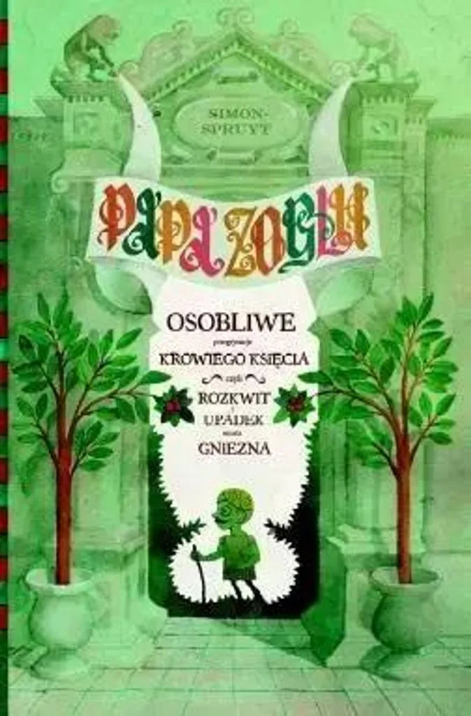 Livre Papa Zoglu de Simon Spruyt version polonaise BD grand format