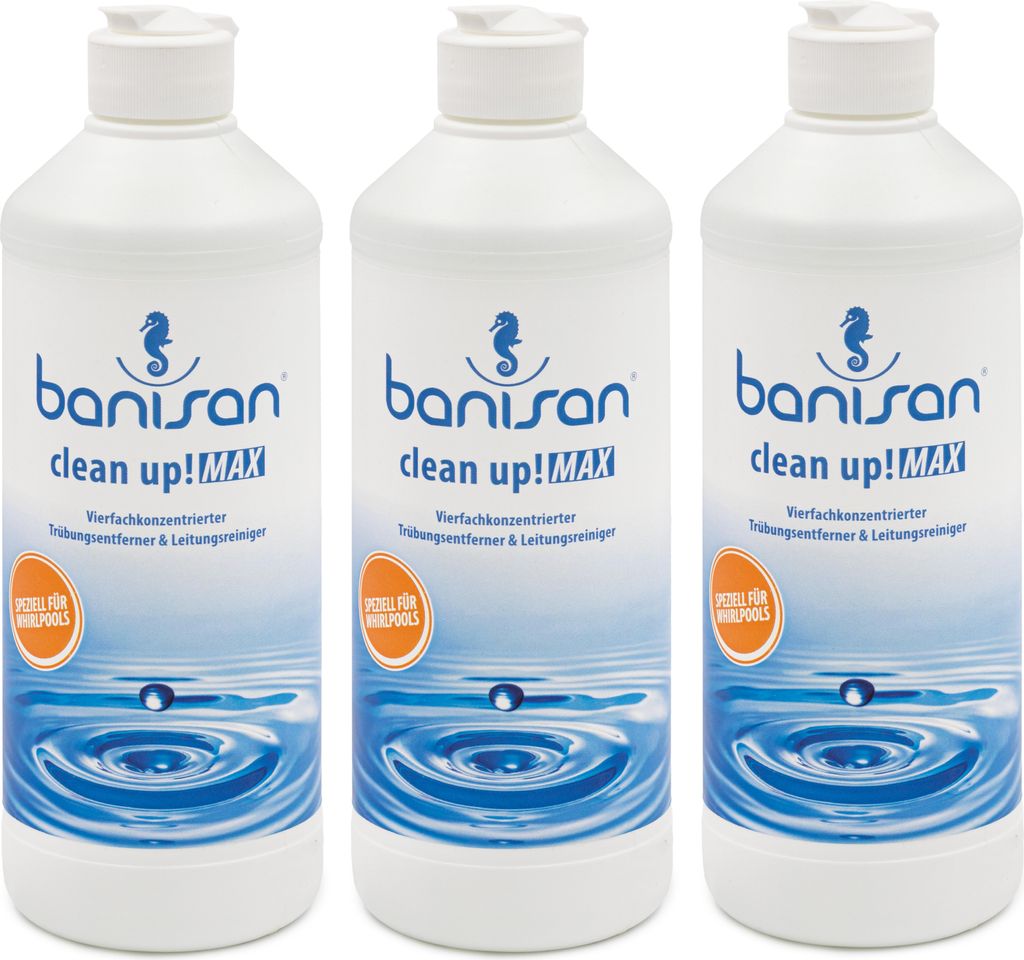 Banisan Clean Up! MAX Trübungsentferner & Leitungsreiniger Produktbild 
