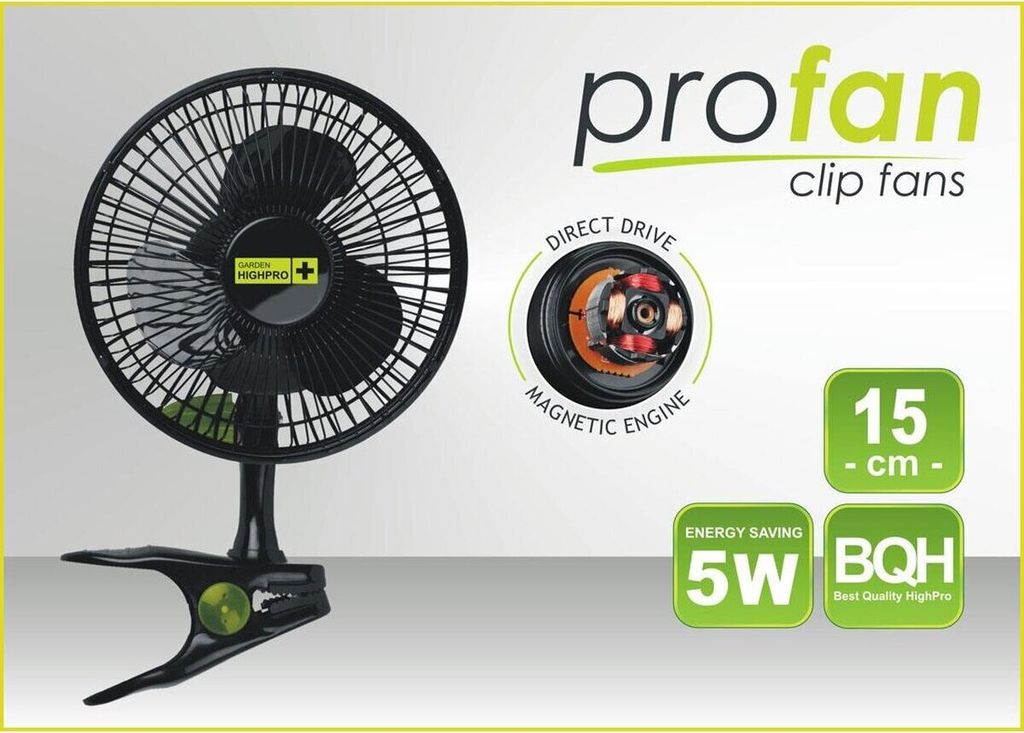 Garden HighPro Clip Ventilator Eco 5W Produktbild 6