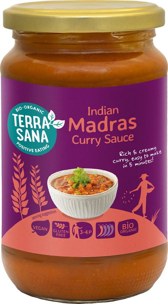 Indische Madras Currysauce 350g Produktbild 