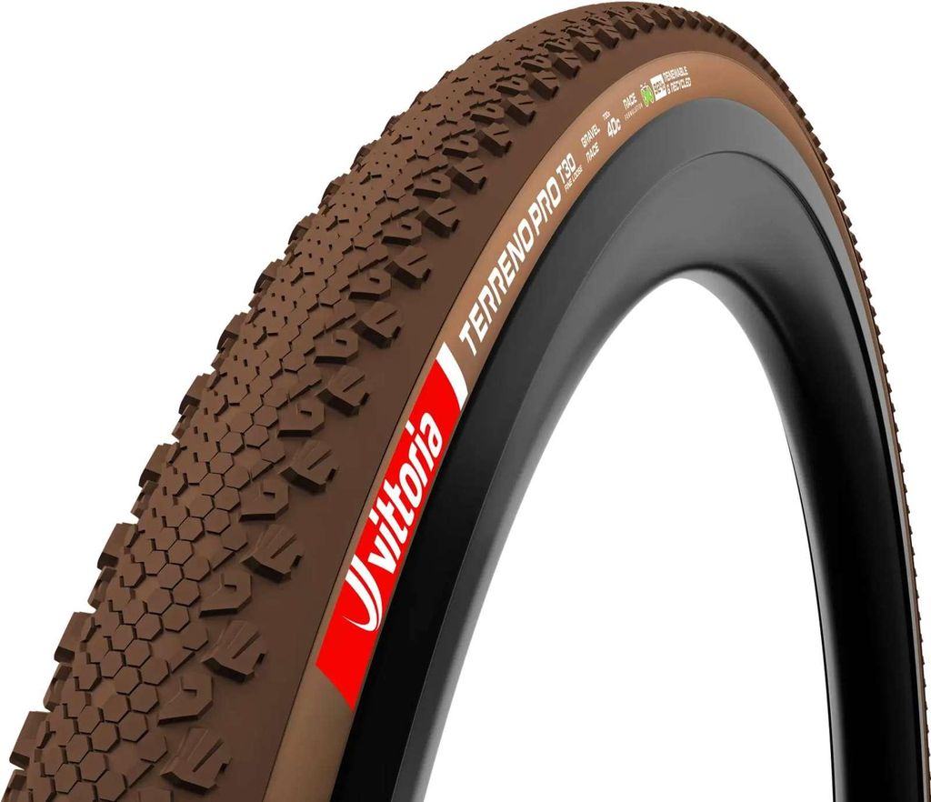 Vittoria Terreno Pro T30 Fine Loose Race Tubeless 700c X 35 Gravelreifen Braun 700C x 35 Braun 700C x 35