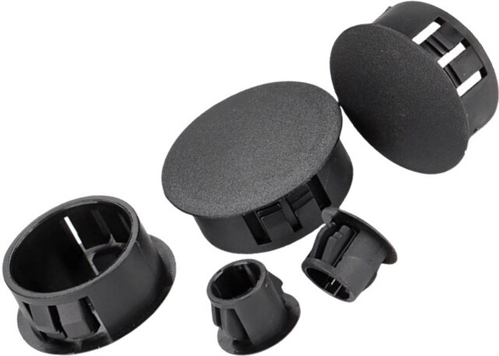 INF Zátky s 20 mm otvormi, zaklapávacie plastové kryty Obrázok produktu 