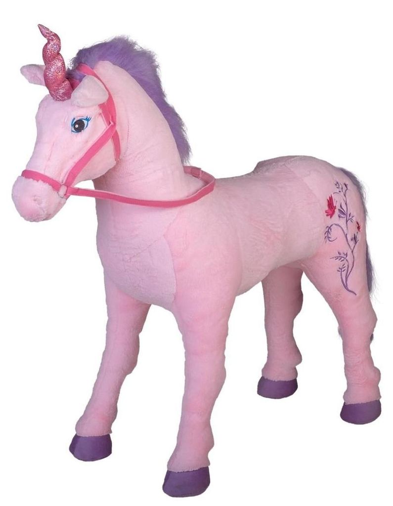 Einhorn mit Sound und Stickerei Produktbild 