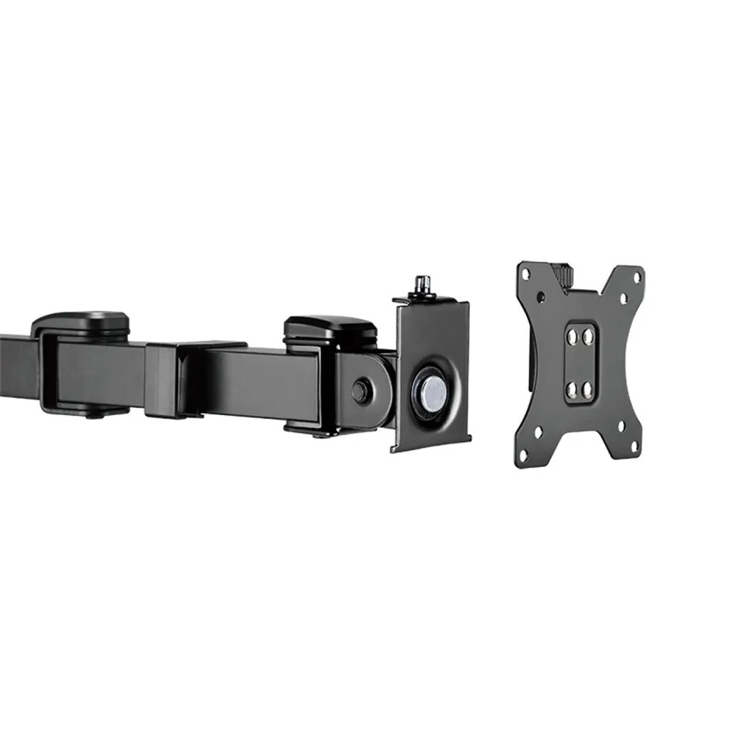 Support Double Écran pour Bureau Professionnel 17-32" Logilink Noir